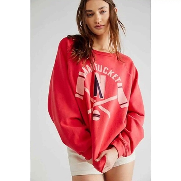 Free People Tops - NWOT Free People Retro Brand Nantucket Sweatshirt